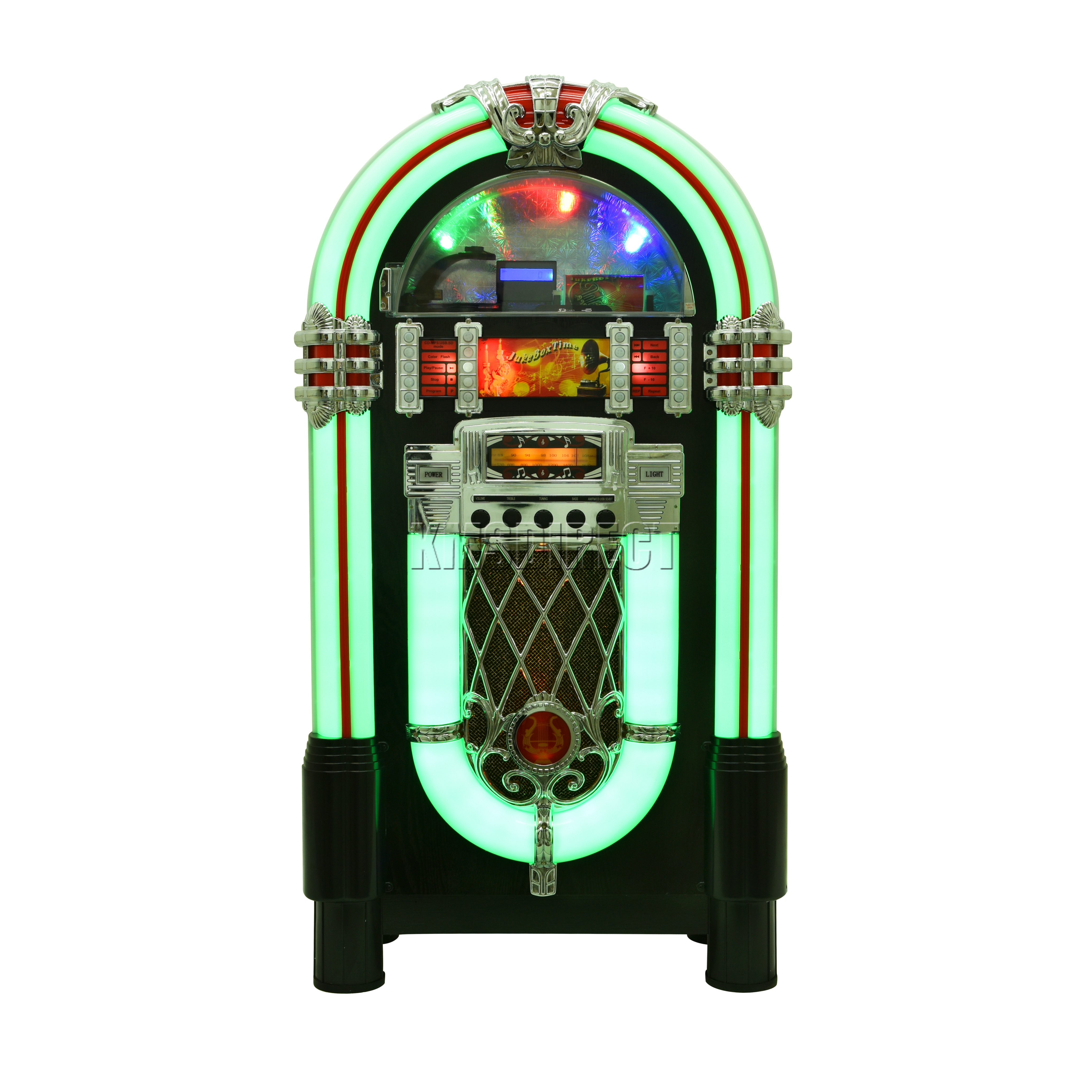 FoxHunter Jukebox Stereo MP3 CD Player USB Aux SD FM Radio Bluetooth