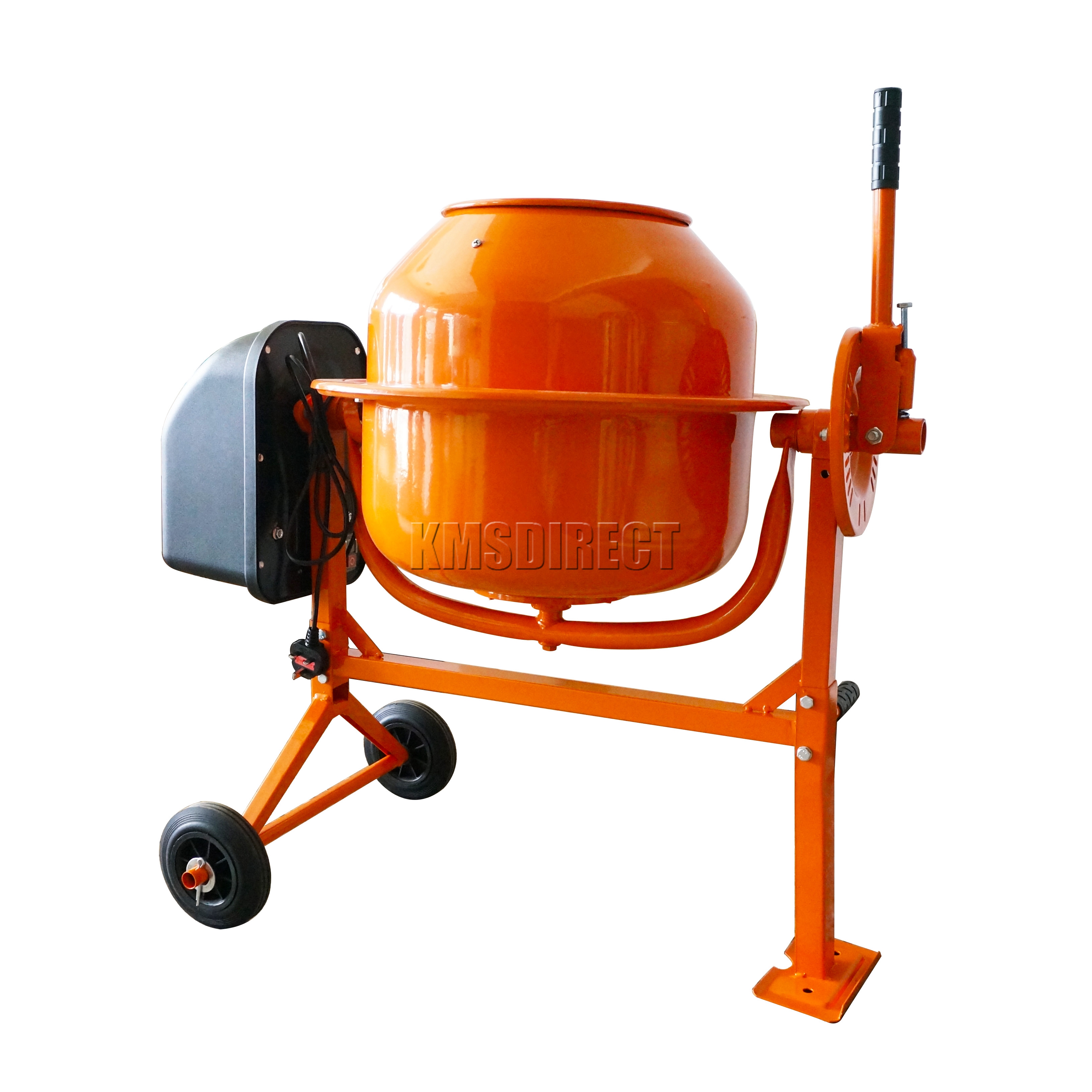 FoxHunter 250W Electric Concrete Cement Mixer Mortar Plaster Machine