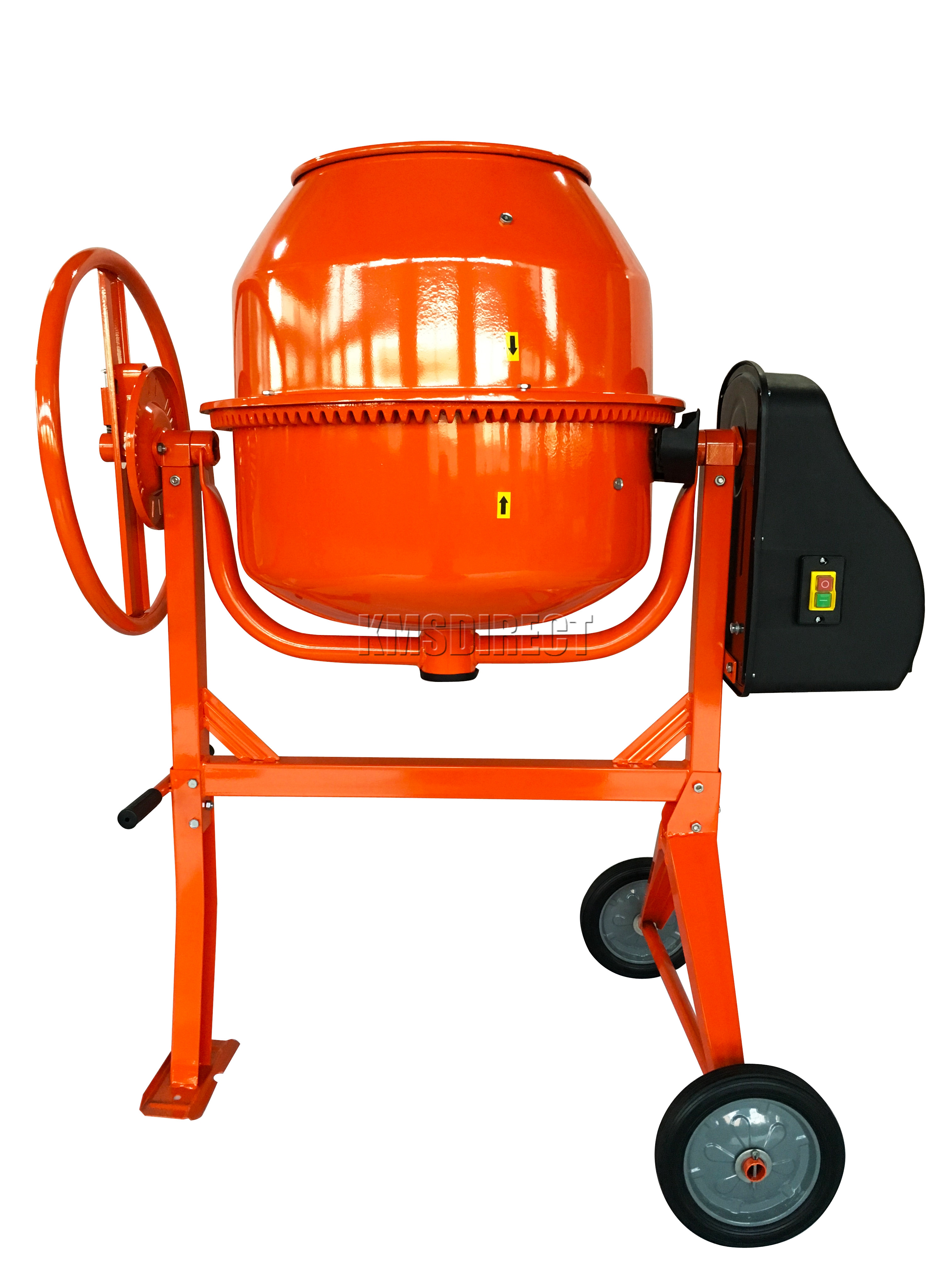 FoxHunter 650W 140L Drum Portable Electric Concrete Cement Mixer Mortar