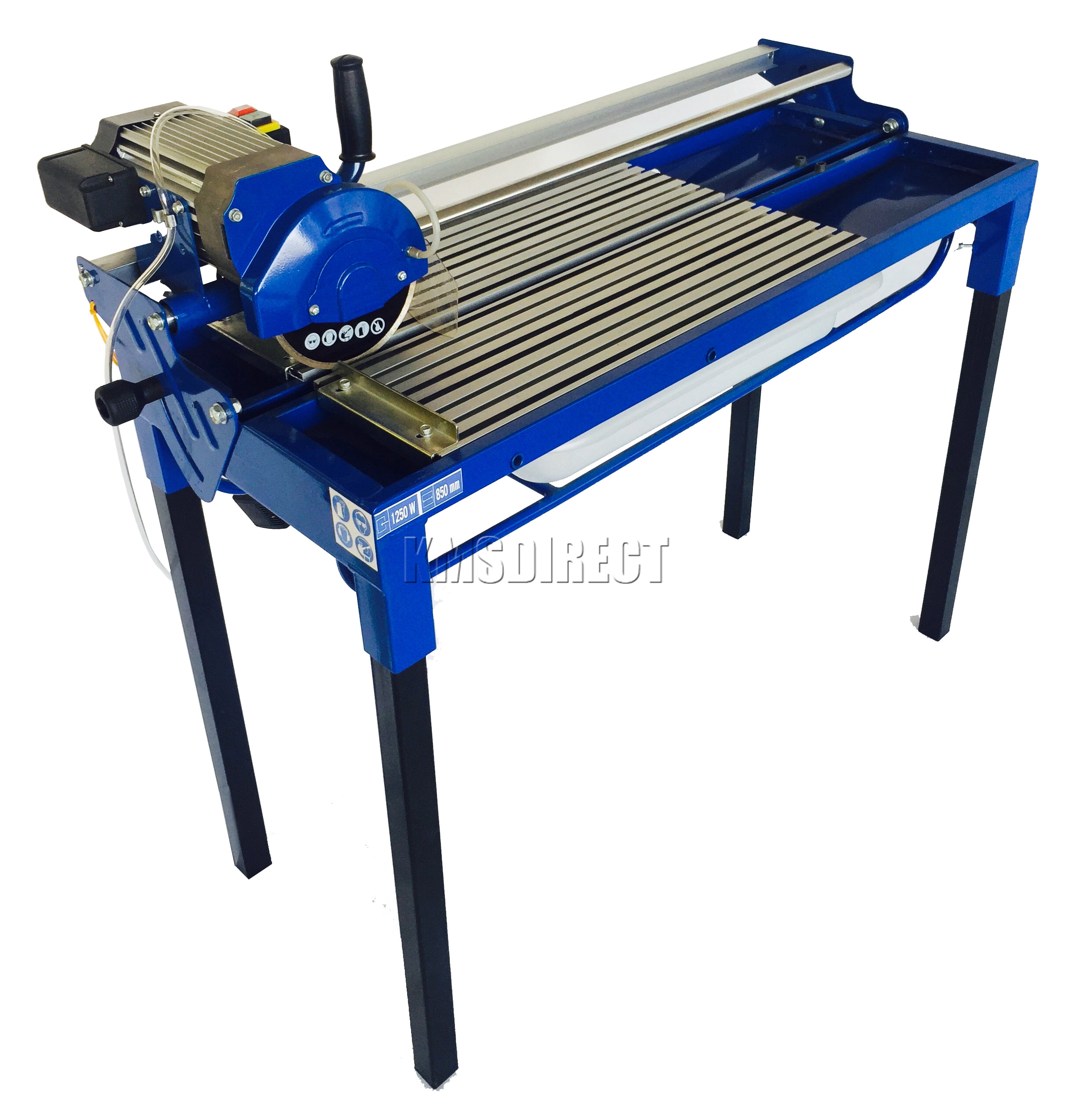 FoxHunter Electric Tile Cutter Cutting Machine 1250W Motor Sliding Wet