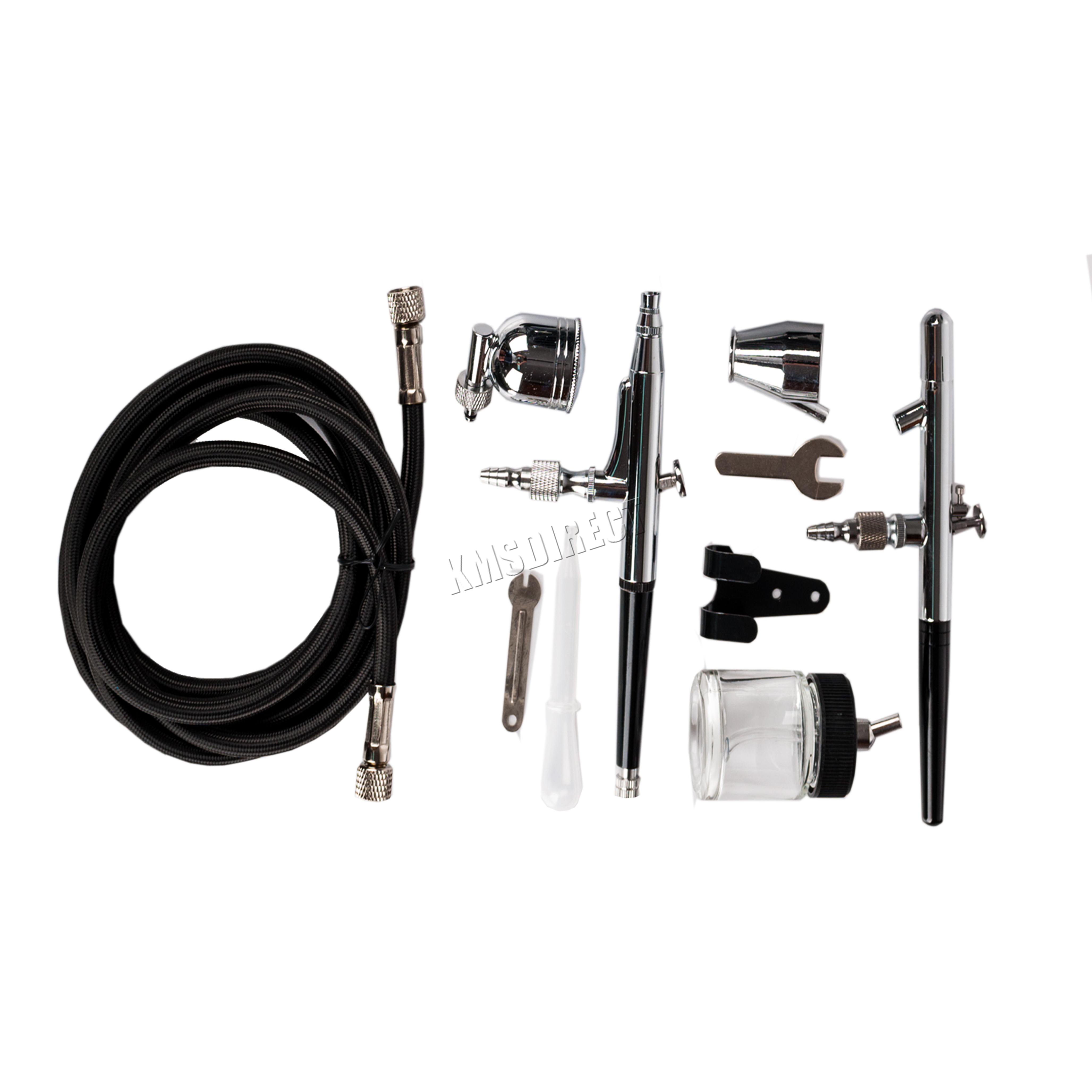 SwitZer AS18 Airbrush With Compressor Double Action Air Brush Spray Kit