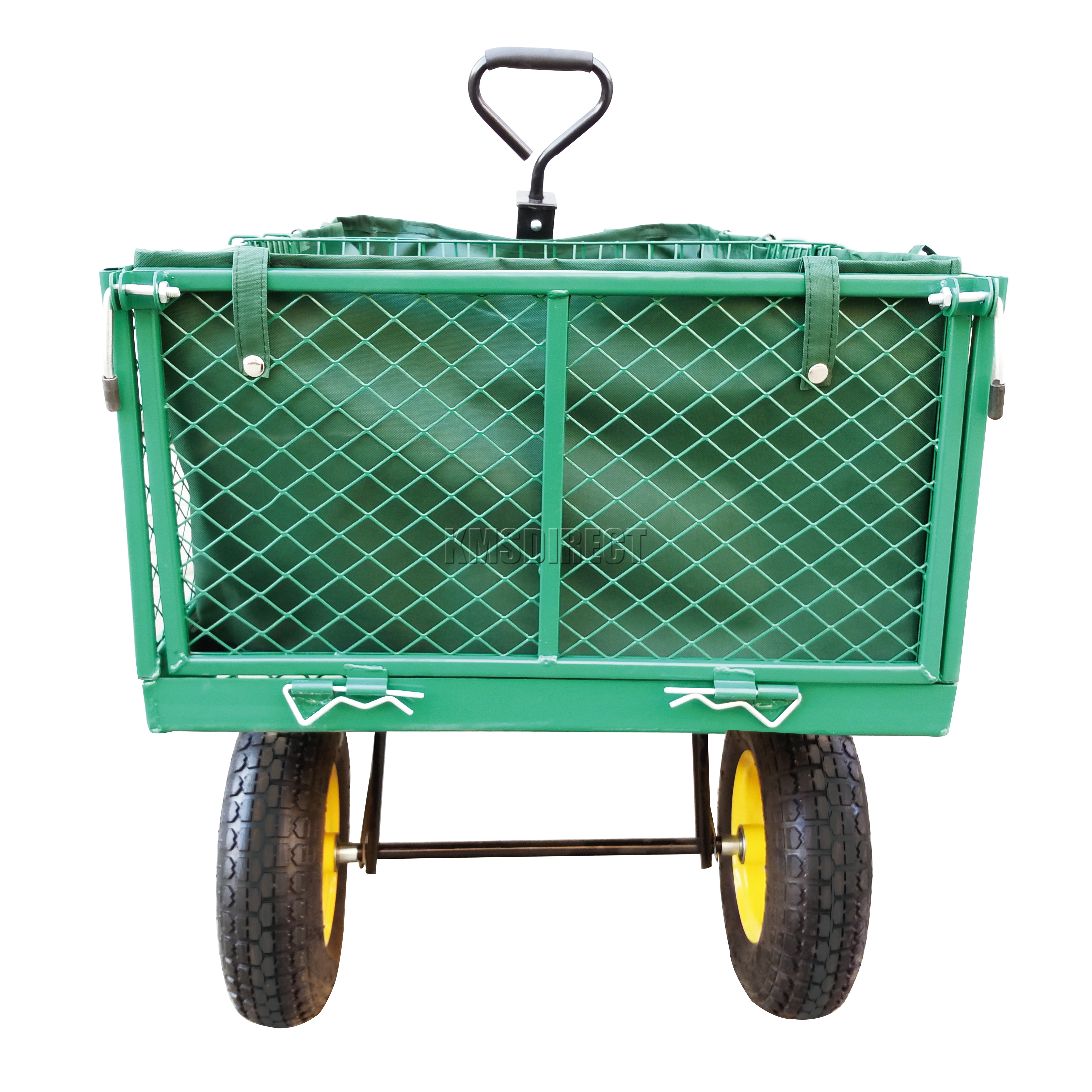 FoxHunter Heavy Duty Extra Large Garden Trolley Cart Wheelbarrow