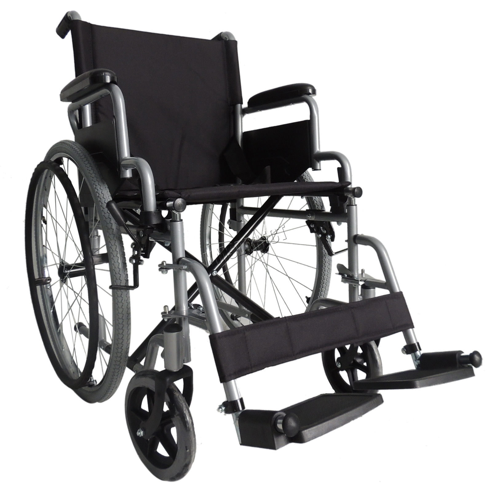 FoxHunter Self Propelled Folding Lightweight Transit Wheelchair Armrest