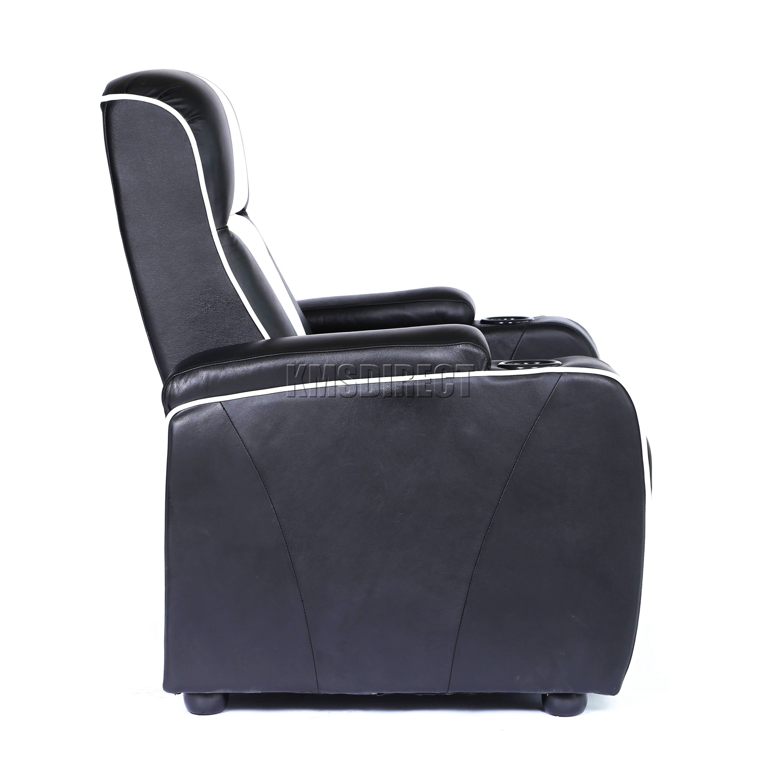 FoxHunter Leather Retro Theatre Cinema Movie Chair Sofa Electric