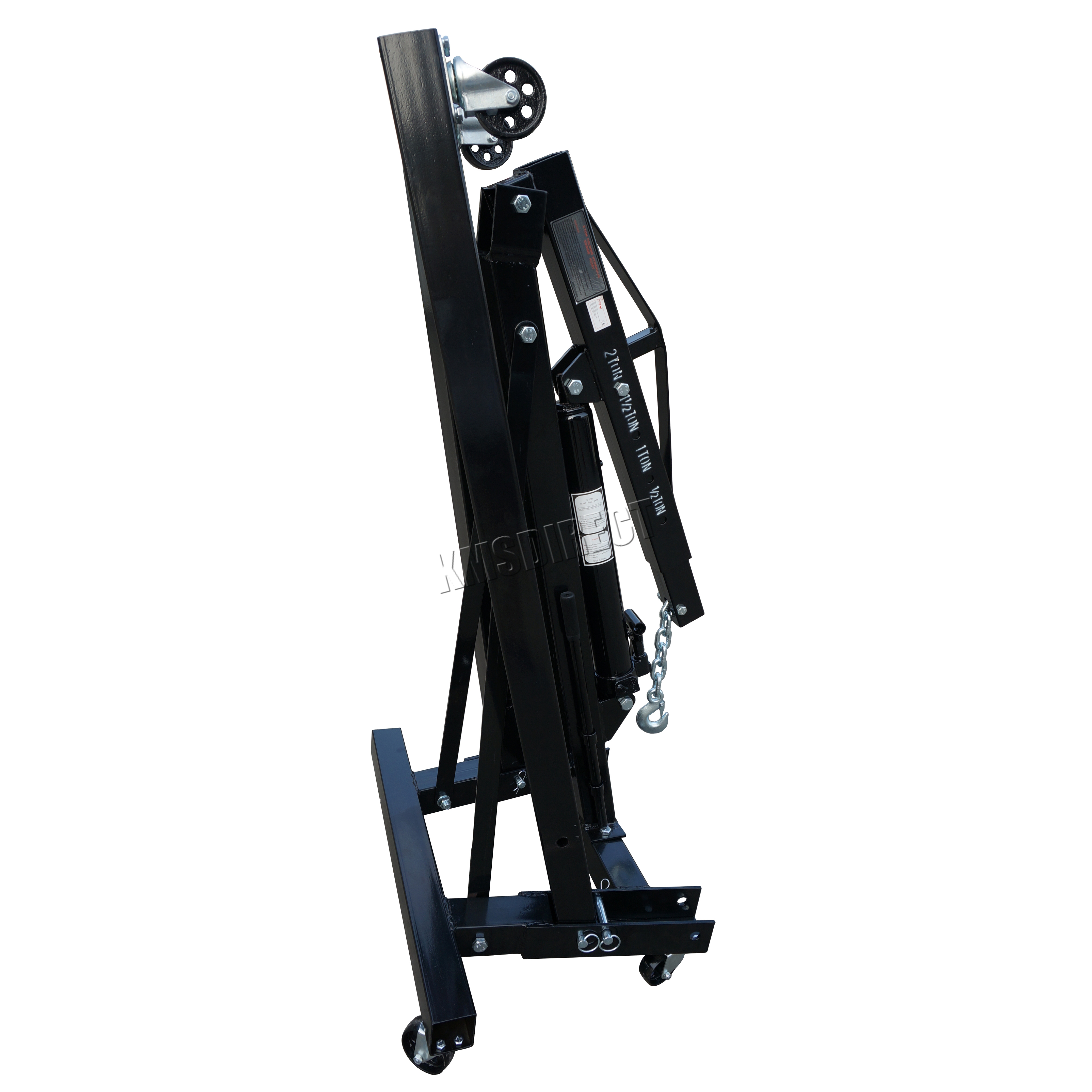 FoxHunter 2Ton Hydraulic Folding Engine Crane Stand Hoist lift Jack