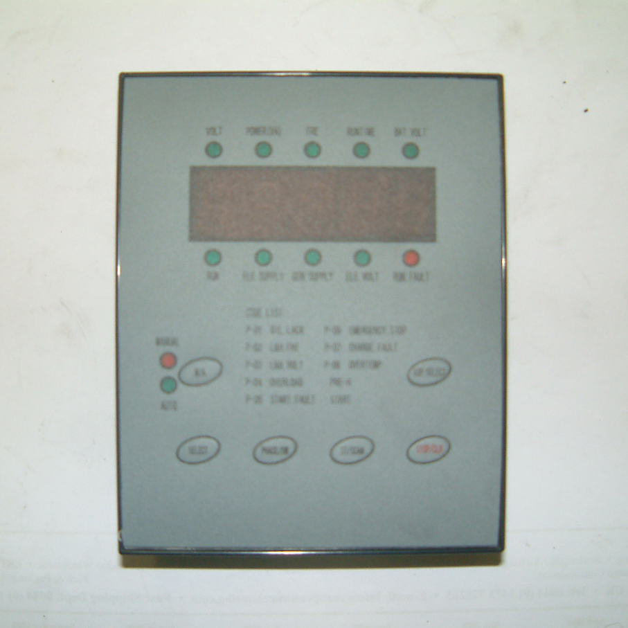 KIPOR KDE 6700TA 12STA DIESEL GENERATOR CONTROL PANEL