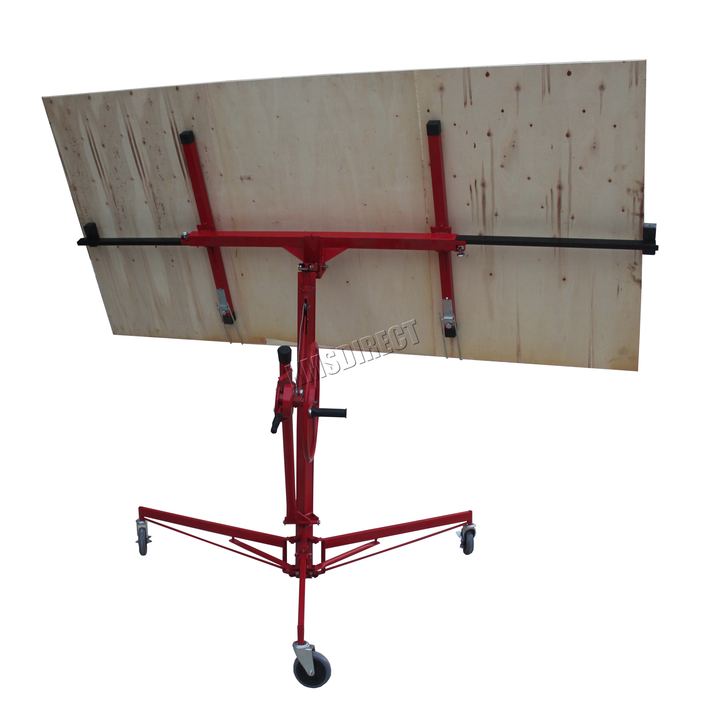 New 11 Ft Drywall Hoist Plaster Board Panel Sheet Heavy Duty Lift