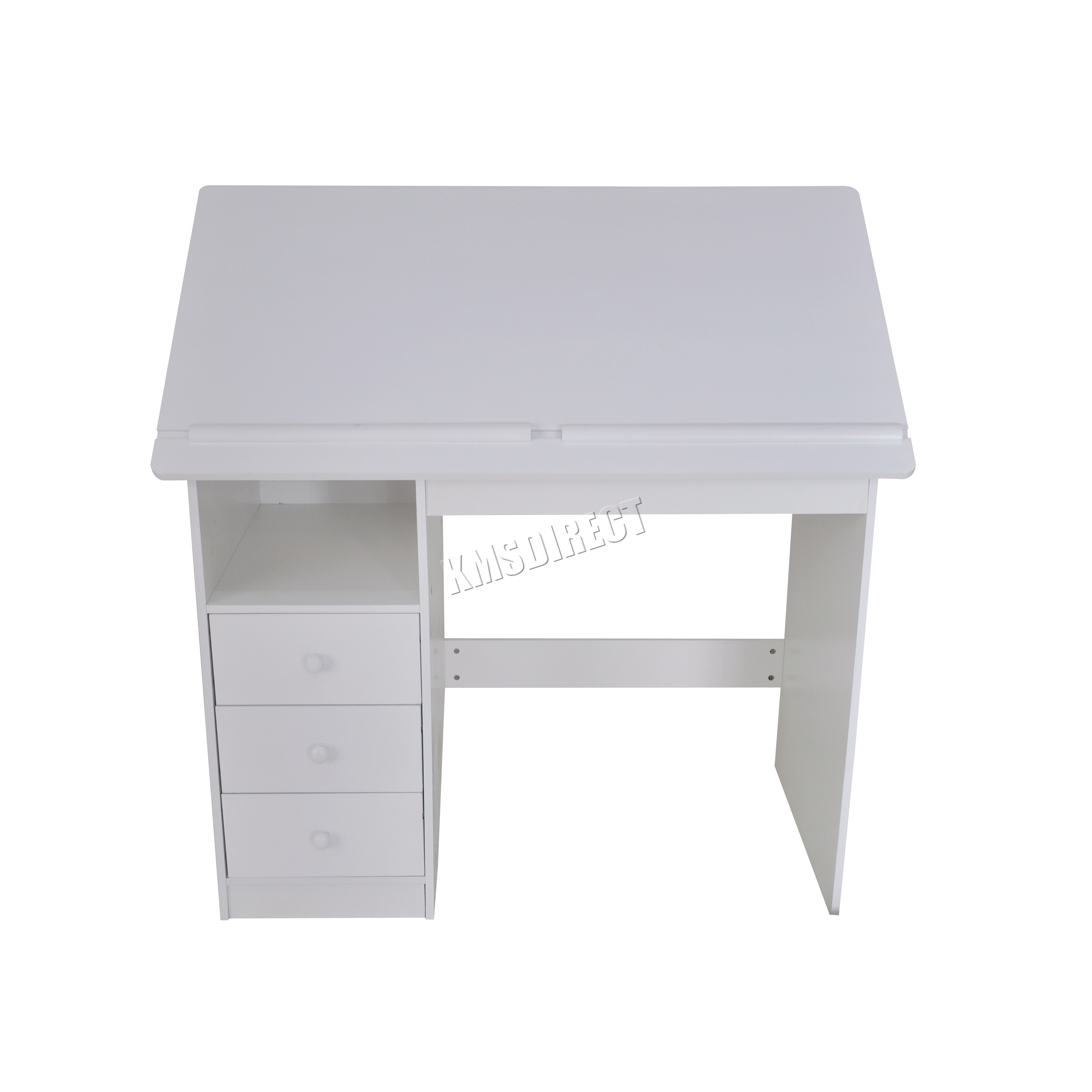 FoxHunter Tiltable Kids Study Desk Computer Writing Drawing Lid Table