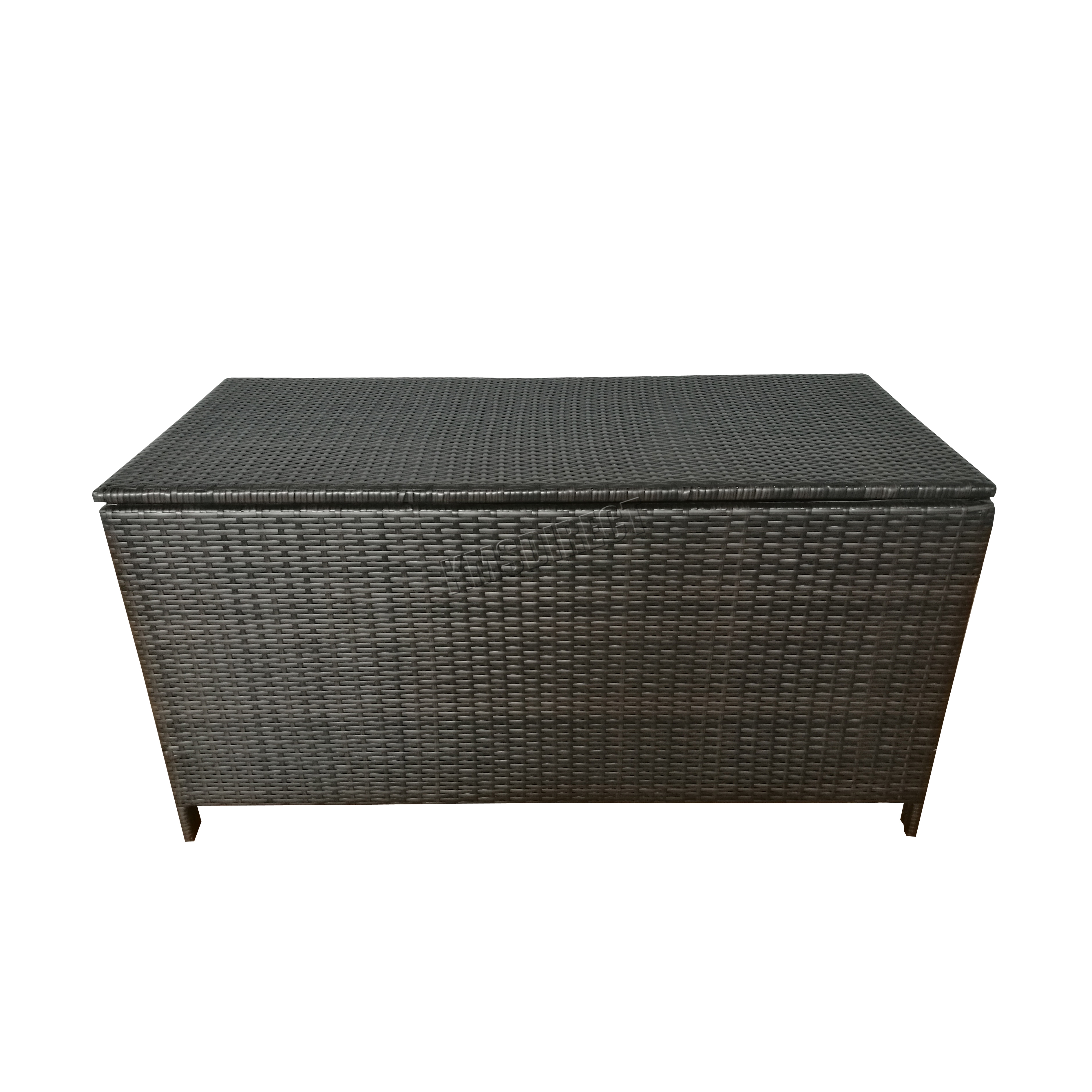 FoxHunter Garden Furniture Rattan Storage Box Woven Patio Outdoor PE