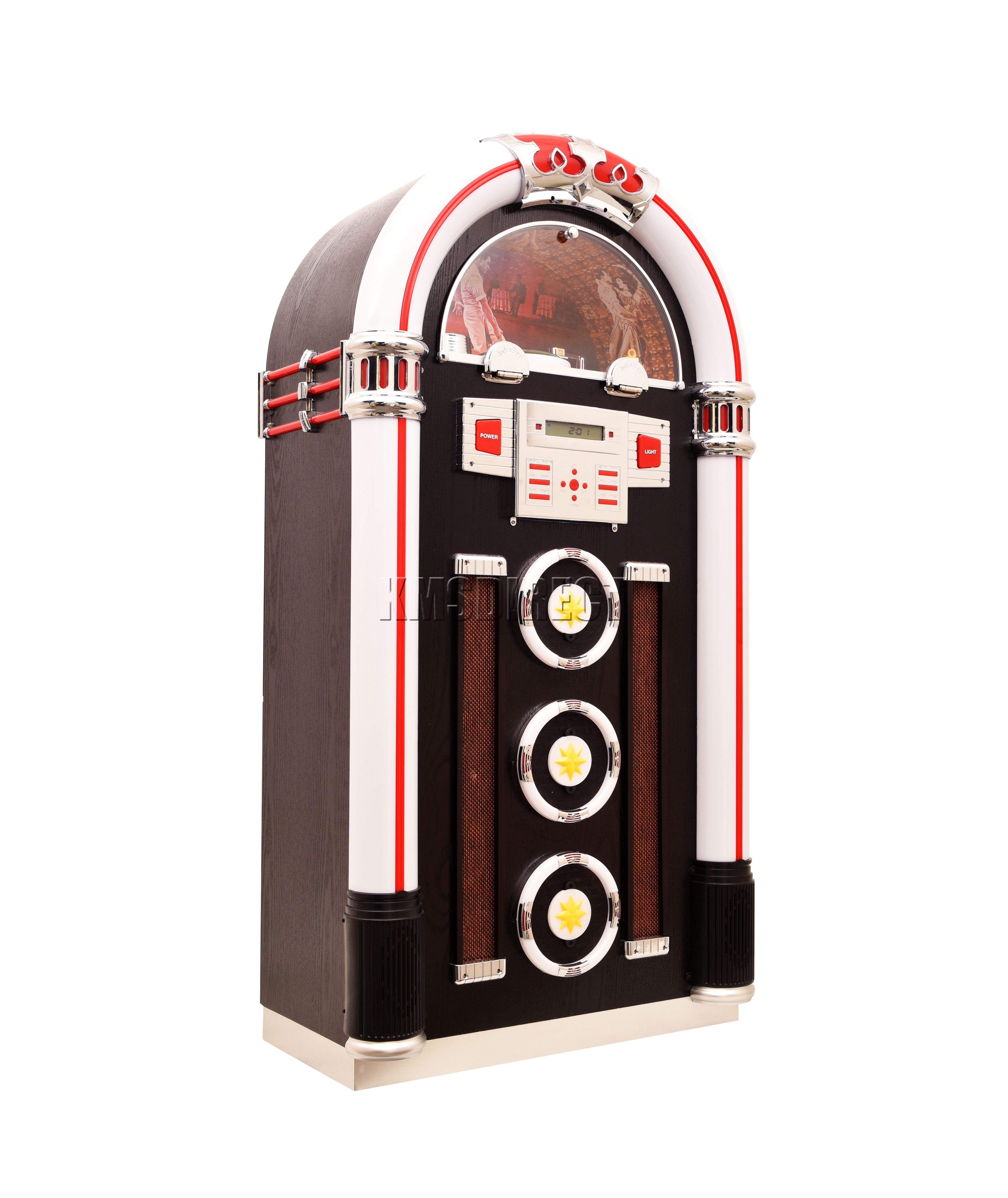 COSMETIC DAMAGED Jukebox Stereo MP3 CD Player USB FM Radio Bluetooth