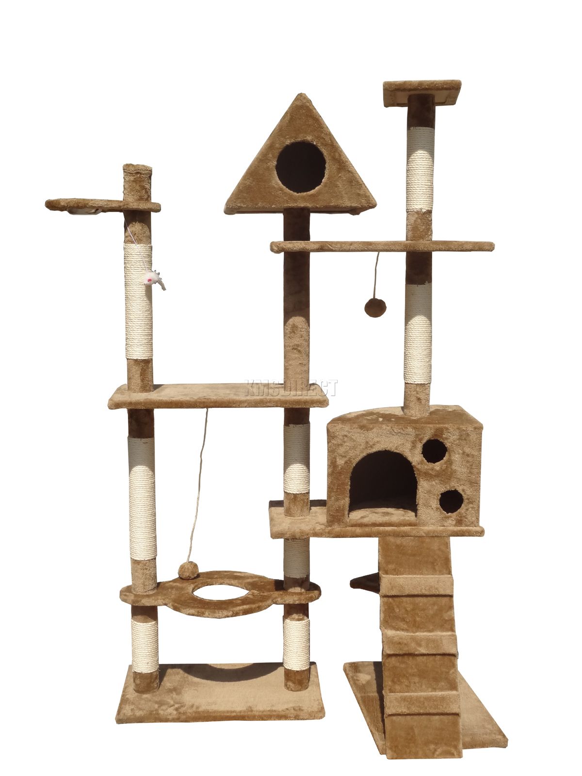 cat scratch post tree