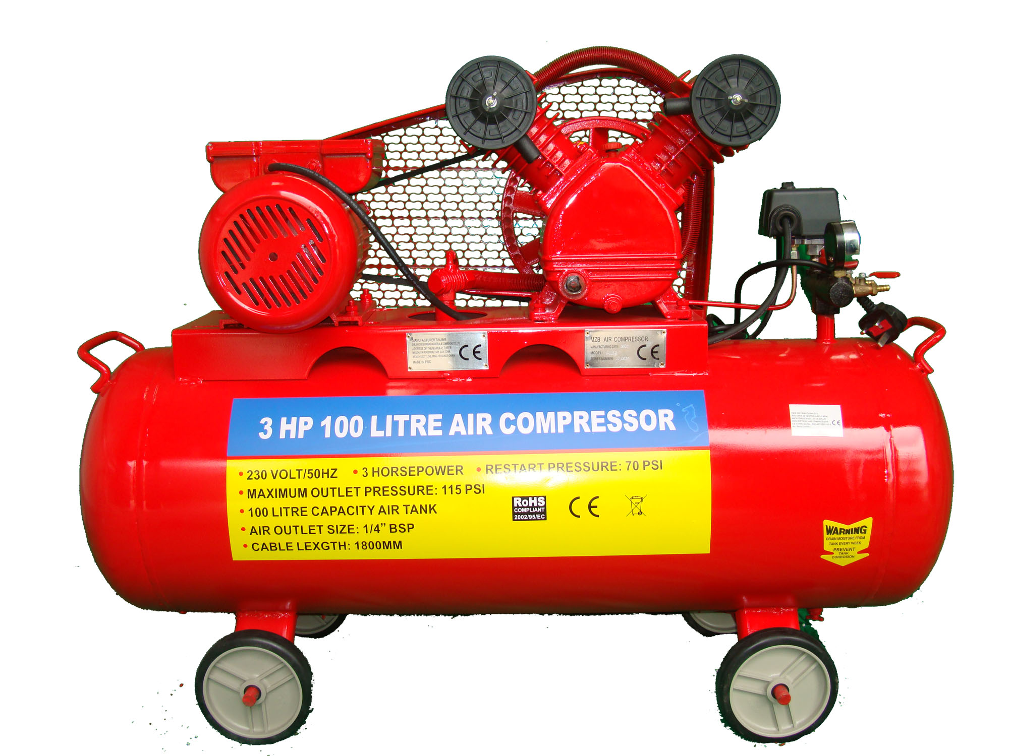 gas powered air compressor