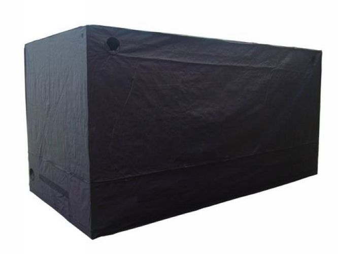 Portable Hydroponics Grow Tent Silver Mylar Green Bud Box Dark Room 4m X 2m X 2m