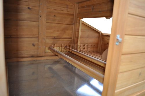 zu Wooden Chicken Coop Poultry House Hen Ark & Run Chicken Hen House