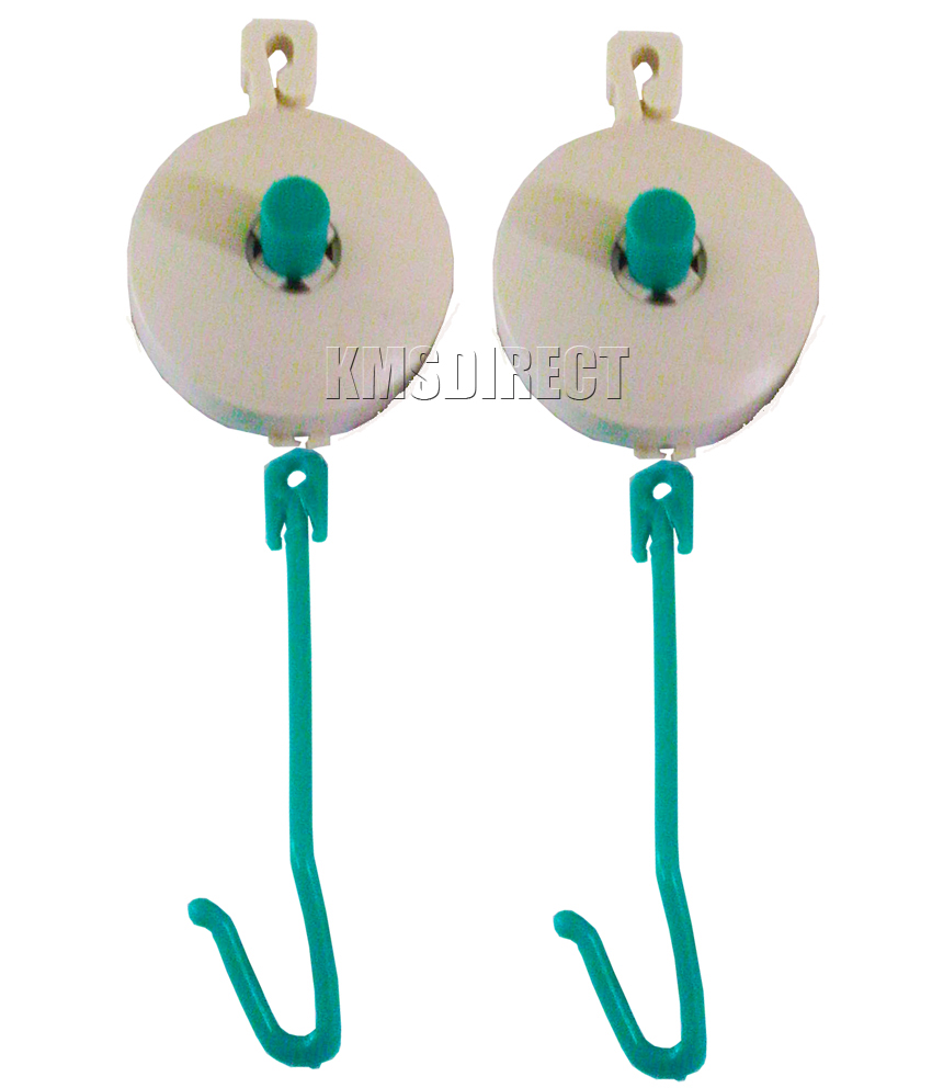 2 Grow Tent Room Easy Rollers Light Reflector Hanger Yoyo New White