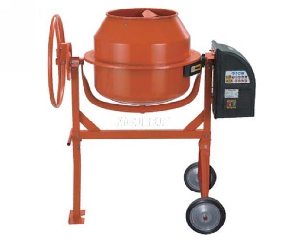 Electric Cement Mixer 100L Litre 240V Volt 550W Portable Concrete
