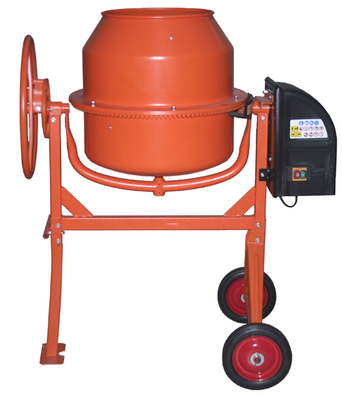 Electric Cement Mixer 140L Litre 240V Volt 650W Portable Concrete