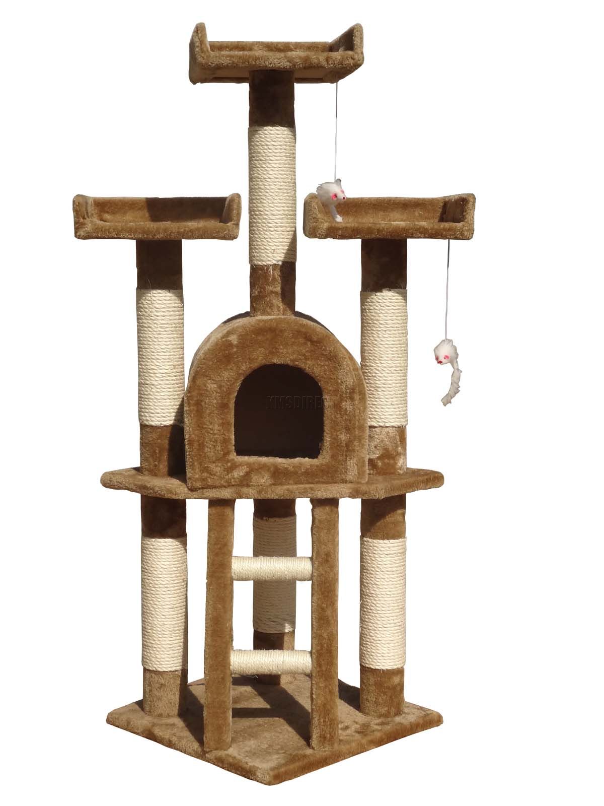 Cat Activity Centre Scratch Scratcher Scratching Post Toys Furniture