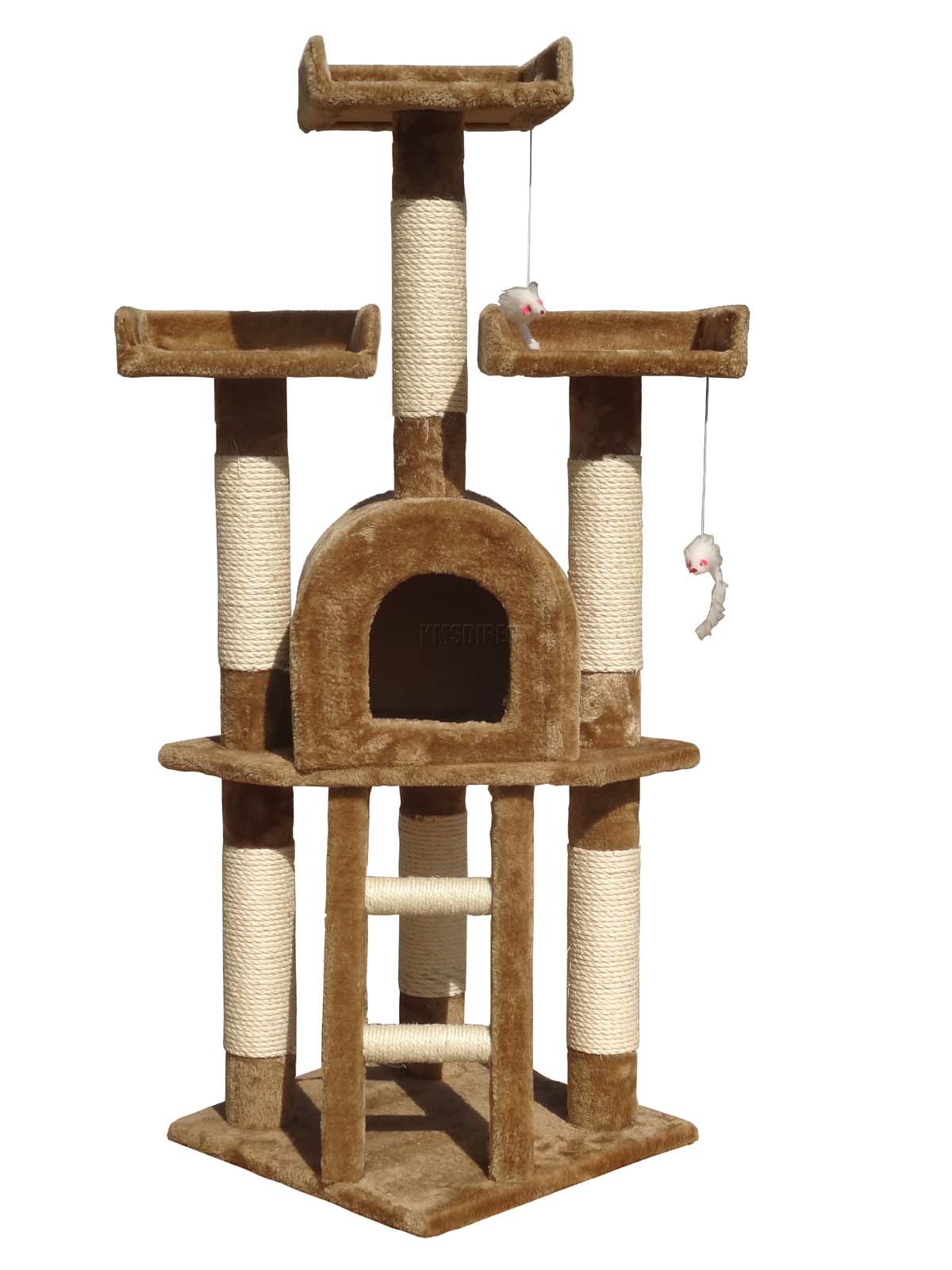 cat scratch post tree