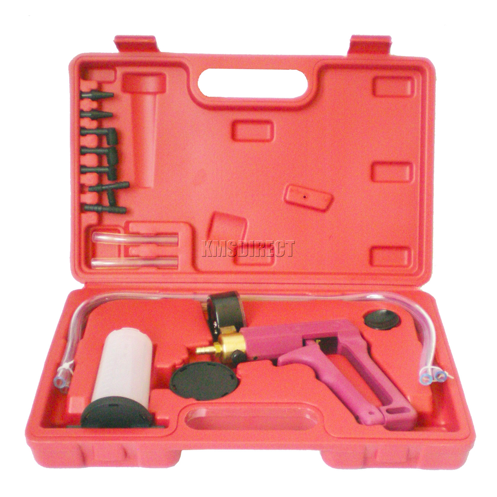 Professional Hand Held Diesel Brake Fluid Vacuum Pump Bleeder Kit Set