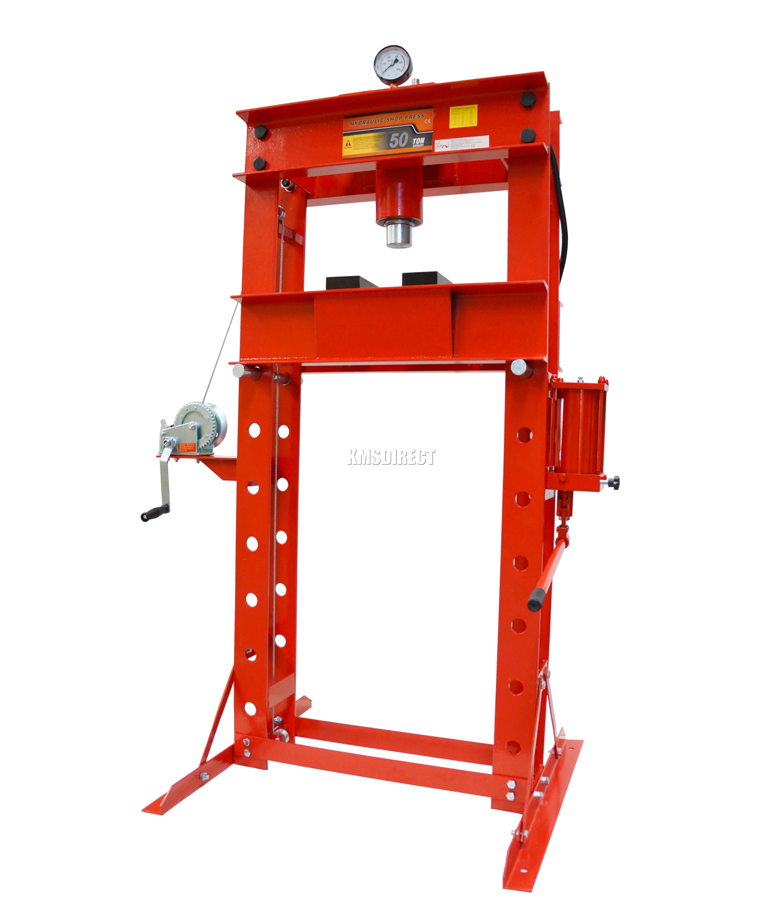 50 Ton Tonne Heavy Duty Hydraulic Workshop Garage Shop Floor Standing