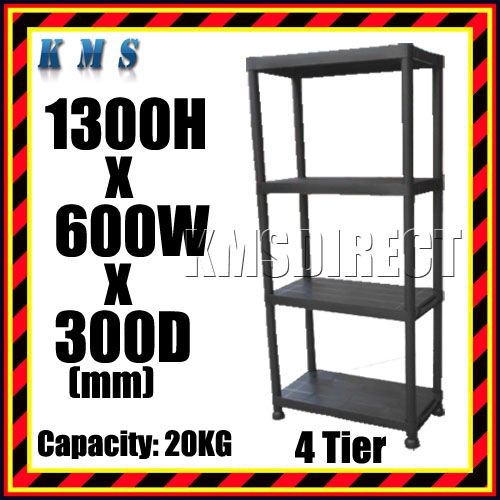 Garage Warehouse Shed Storage Shelf Racking Unit Plastic/Metal