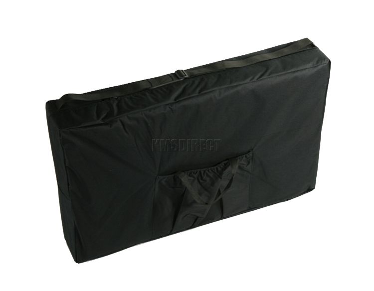 Light Weight Portable Massage Table Beauty Bed 3 Section Wood + Cover Bag Black eBay