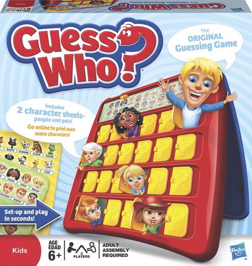 Guess Who The Original Guessing Game Includes 2 Character Sheets Hasbro 05801 Ebay 4599