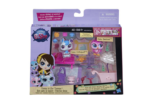 Littlest Pet Shop Ice Cream Cafe Set Figures & Accessories Deco Bits 