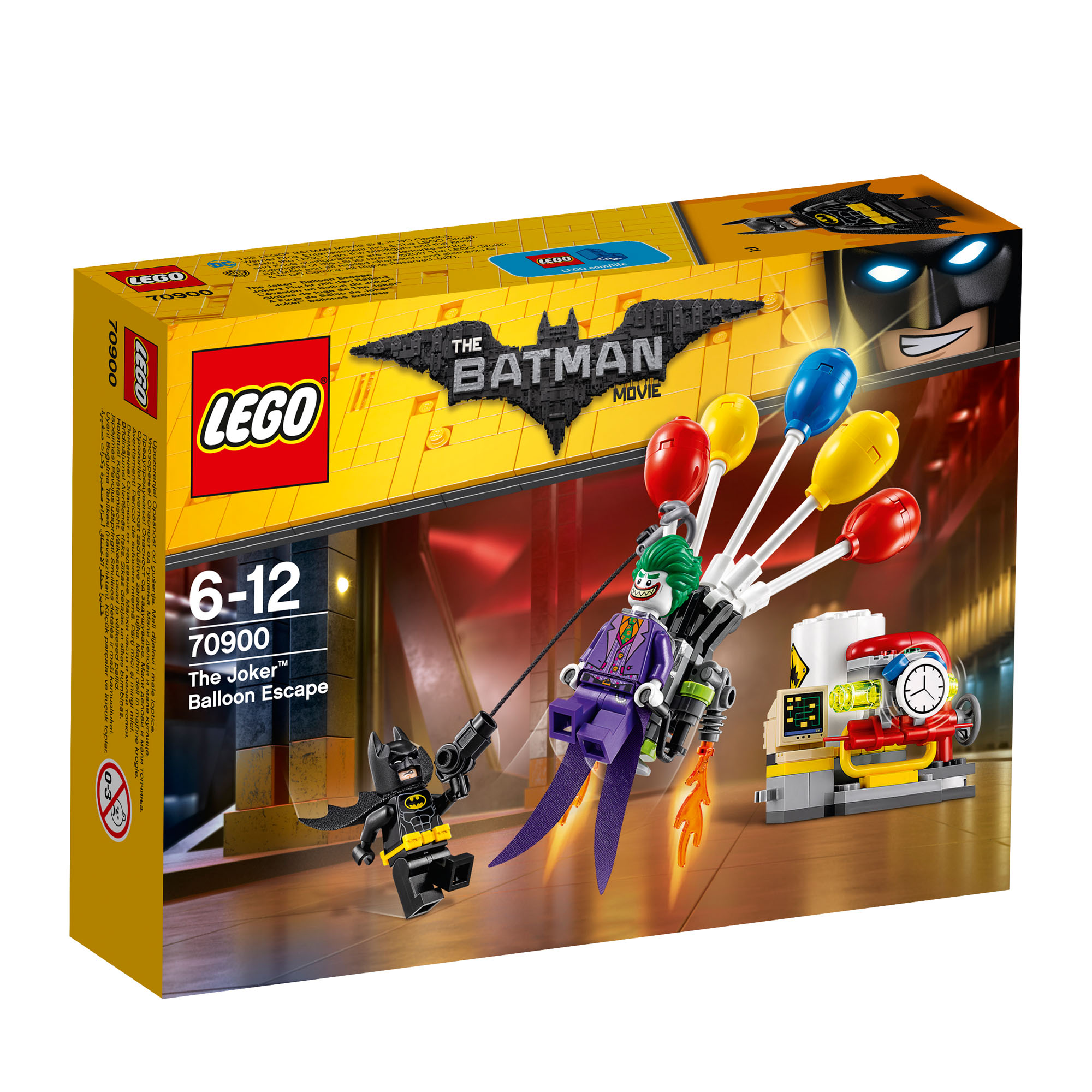 lego batman joker balloon escape
