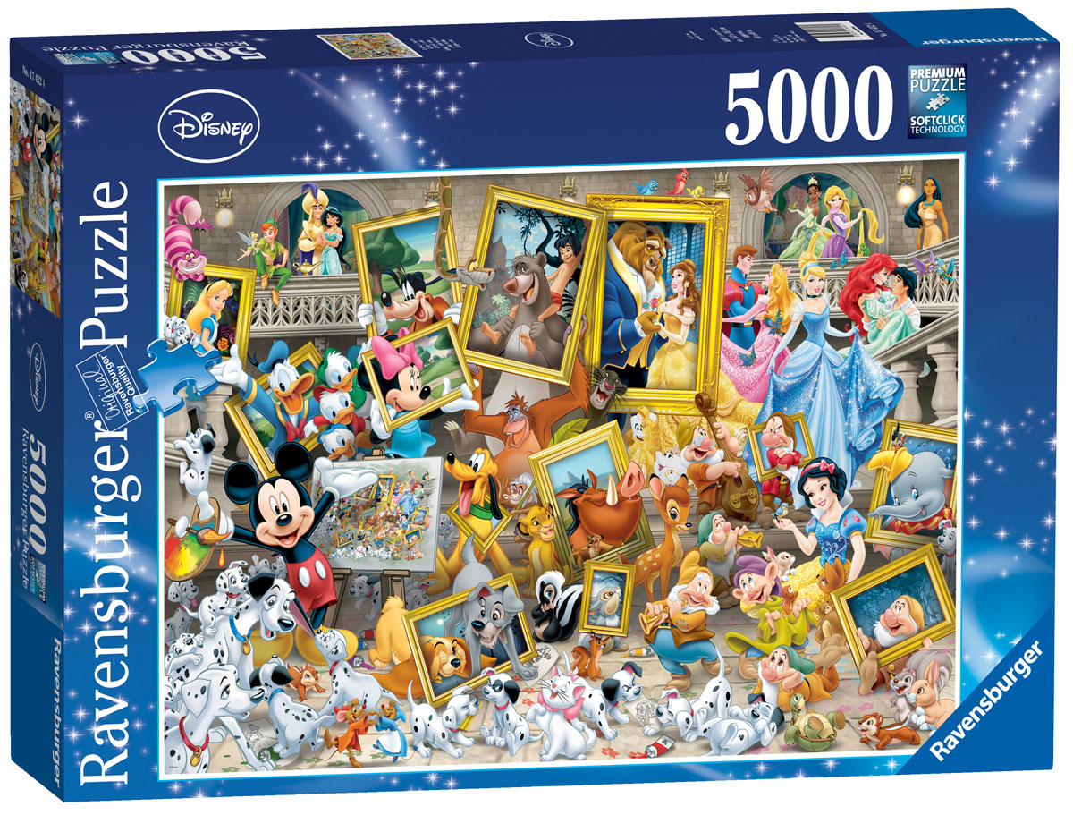 17432 Ravensburger Disney Multicharacter Jigsaw 5000 Piece Adult's Puzzle