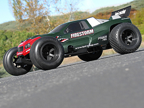 hpi nitro truck body clear