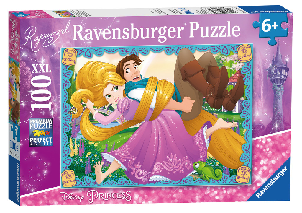 New 10873 Ravensburger Disney Princess Rapunzel Xxl Jigsaw 100p Puzzle