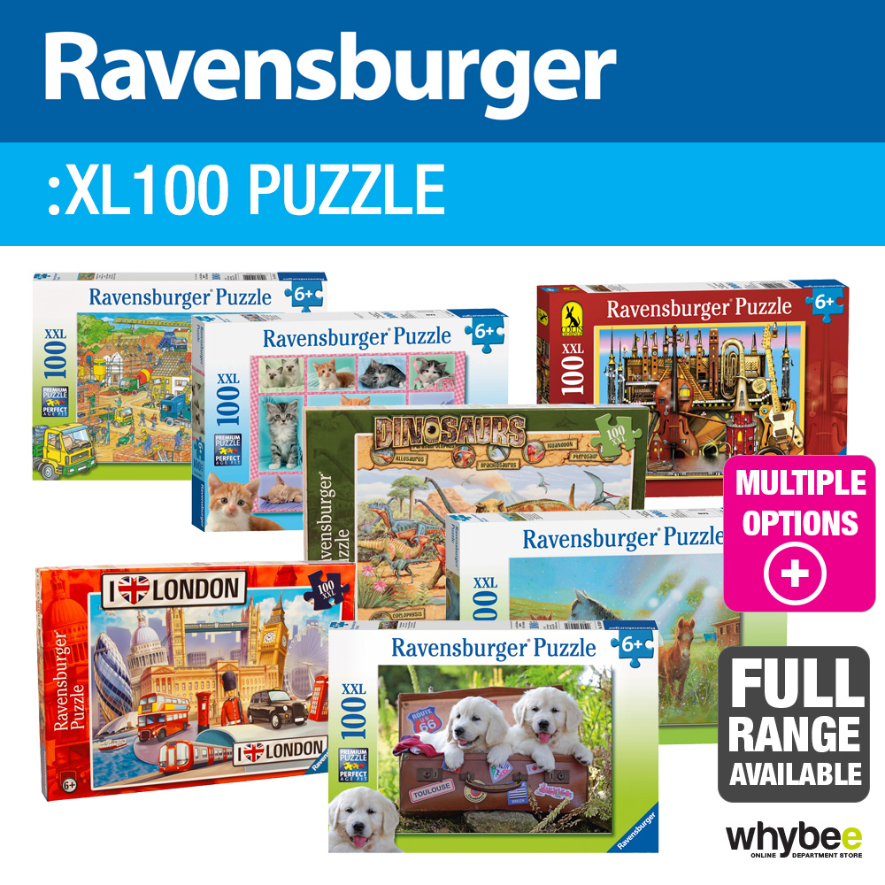 Ravensburger XXL 100 Piece Adult Jigsaw Puzzles - 9 designs to choose