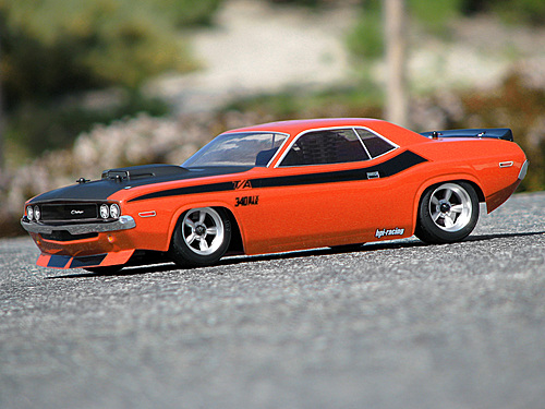 dodge challenger rc body shell