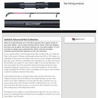 View Item EX DISPLAY DAIWA SALTIST 13' BASS BOAT ROD ST-SB13