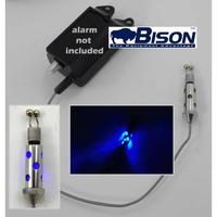 View Item BISON STAINLESS STEEL ILLUMINATED DROP OFF HANGER SWING BITE INDICATOR BLUE