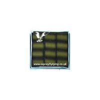 View Item 12 LARGE SPOOLS OF FLY TYING THREAD - LIGHT OLIVE