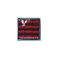 View Item 12 LARGE SPOOLS OF FLY TYING THREAD - CLARET