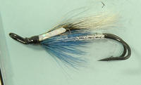 View Item 4  SQUIRREL AND BLUE SALMON FLY DOUBLES