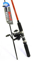 View Item JARVIS WALKER DEVIL II 6' LIGHT SPIN ROD & REEL COMBO