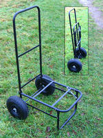 View Item BISON FOLDING FISHING TROLLEY WITH PNUEMATIC TYRES