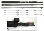 View Item 6'/8' BISON MULTI TIP BOAT PIER SPIN TRAVEL ROD & TUBE