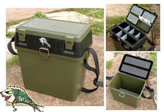 NEW FISHINGMAD TACKLE SEAT BOX FREE UK POSTAGE SEATBOX Preview