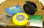 View Item SHAKESPEARE PERFORMANCE FLY FISHING KIT ROD REEL LINE FLIES + ROD TUBE