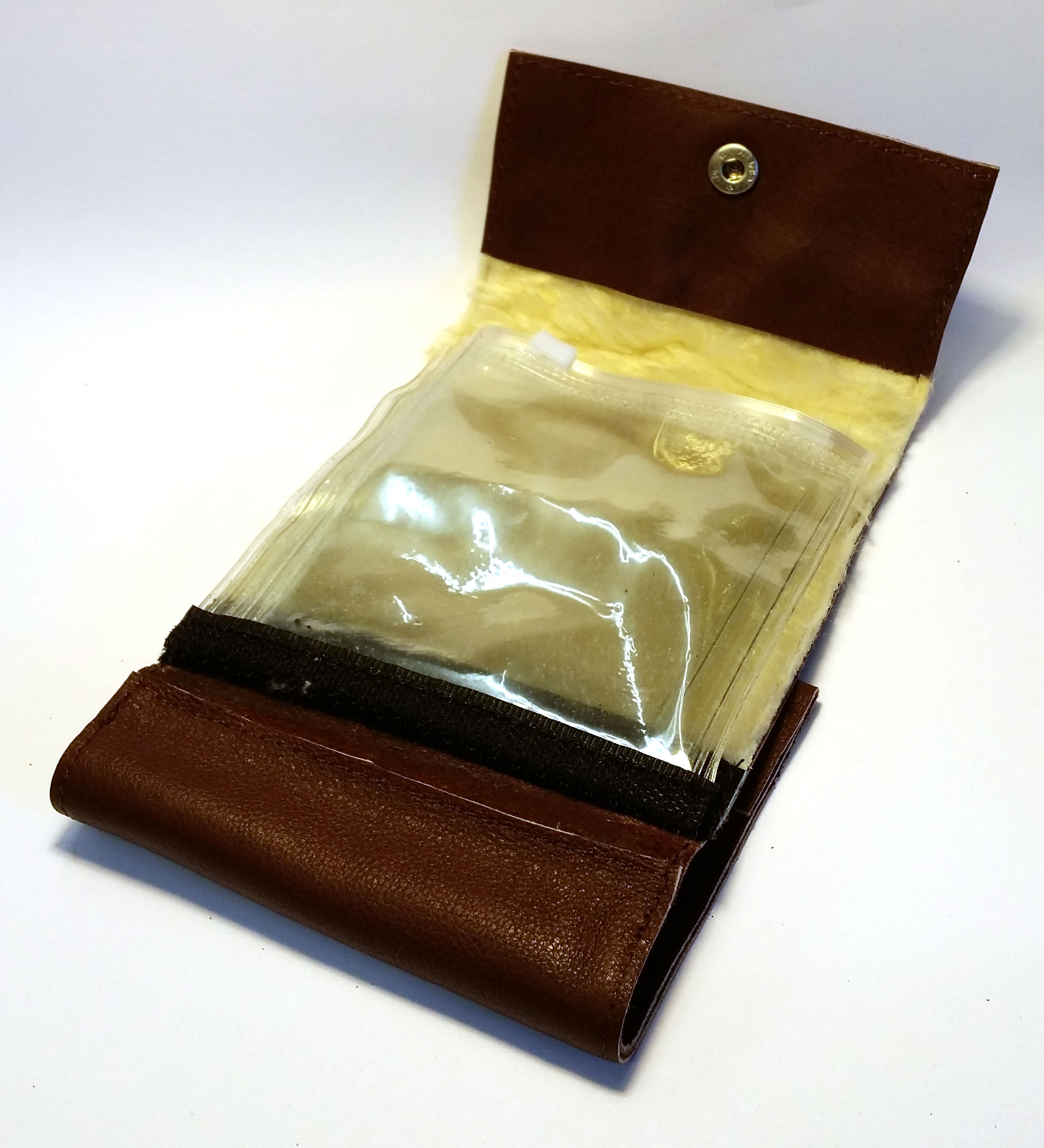 LEATHER FLY CAST CARRIER LEADER WALLET eBay