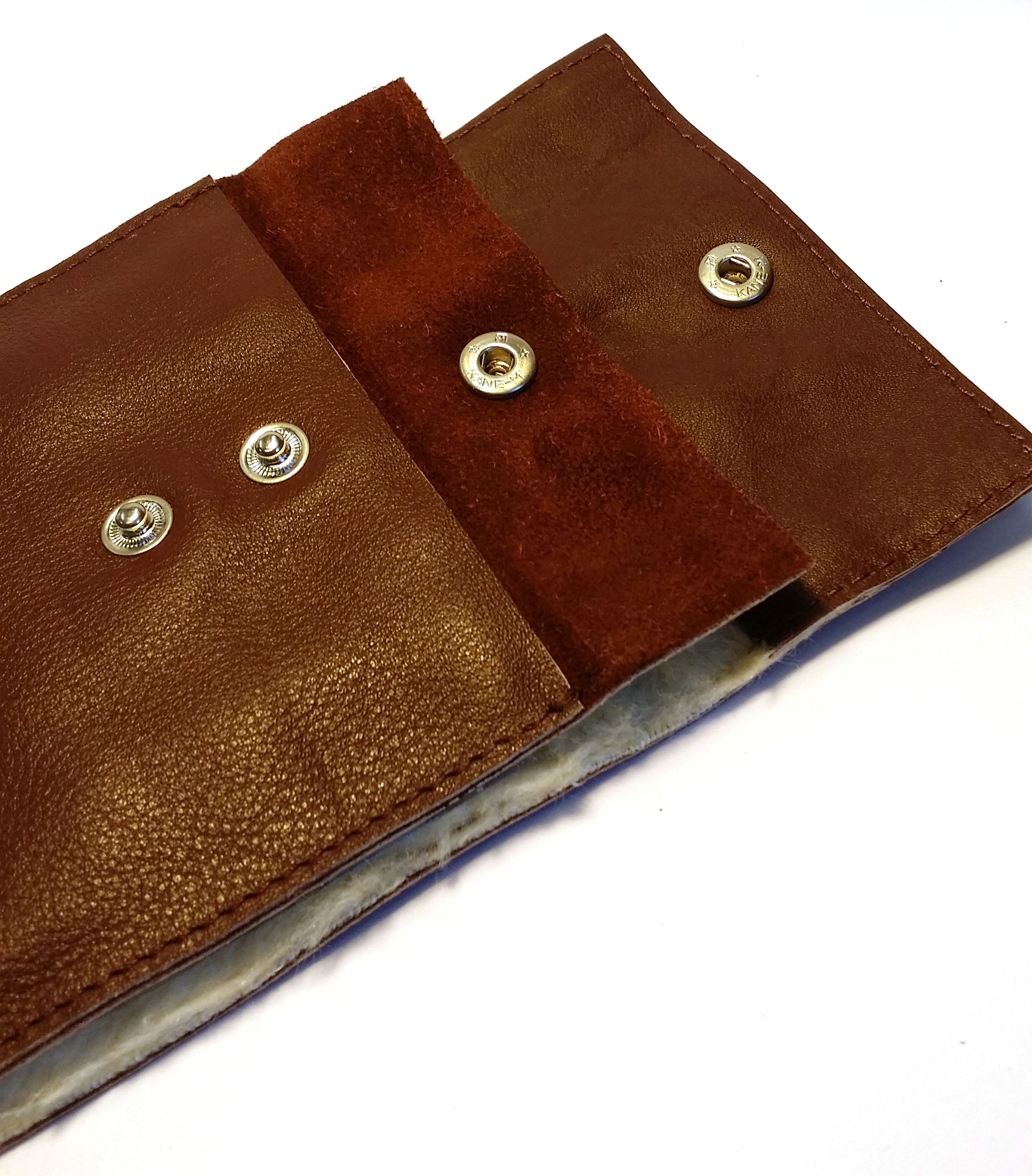 LEATHER FLY CAST CARRIER LEADER WALLET eBay