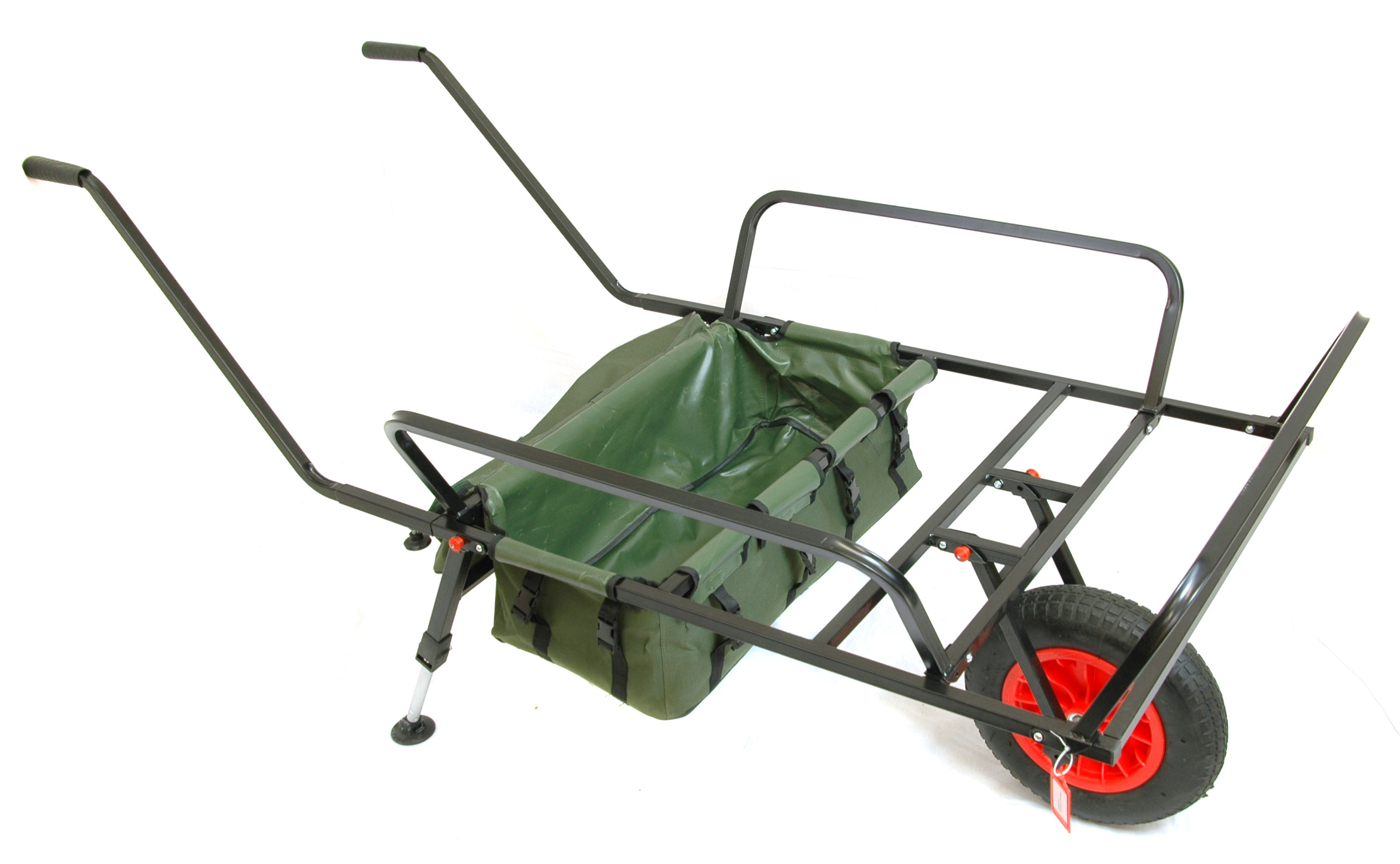 BISON XXL FISHING BARROW WITH BARROW BAG NEXT DAY DEL. FISHING TROLLEY