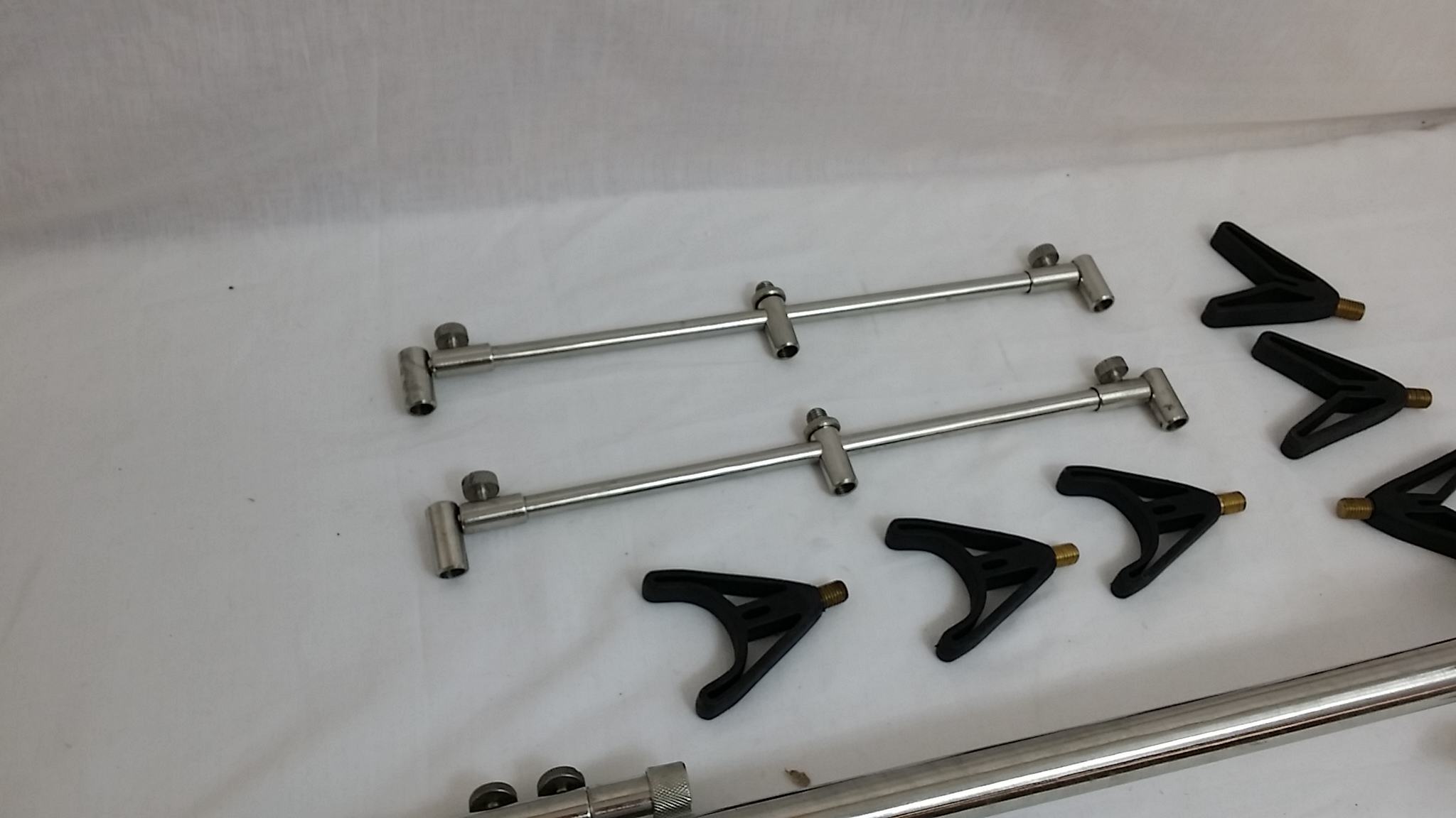 EX DISPLAY BISON STAINLESS STEEL ROD POD eBay