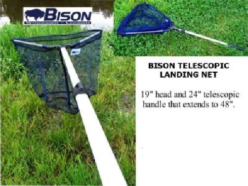 BISON TELESCOPIC LANDING NET Enlarged Preview